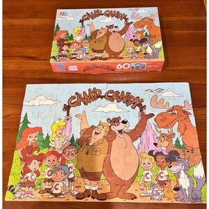 Vintage Camp Candy John Candy Puzzle Milton Bradley 60 Pieces